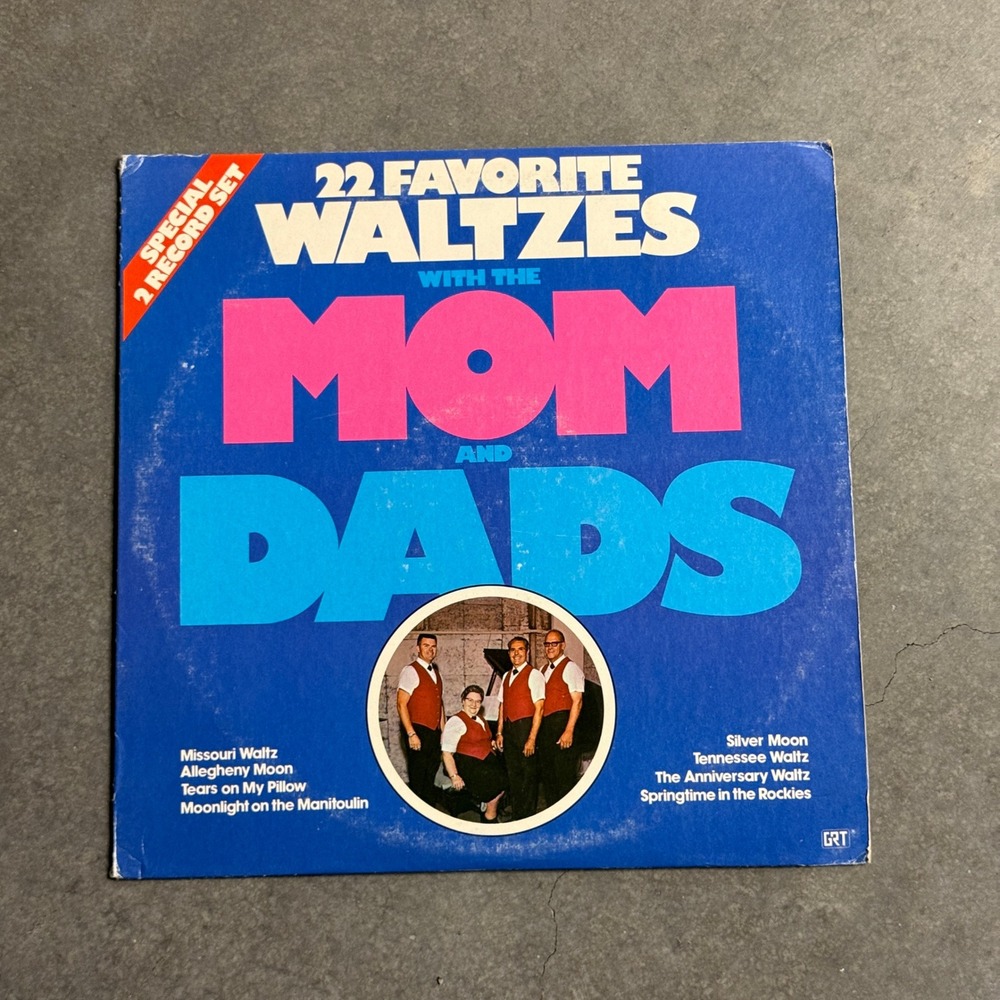 Mom and Dads 22 Favorite Waltzes 2 Record Set Vinyl LP GRT 2103-716 1976